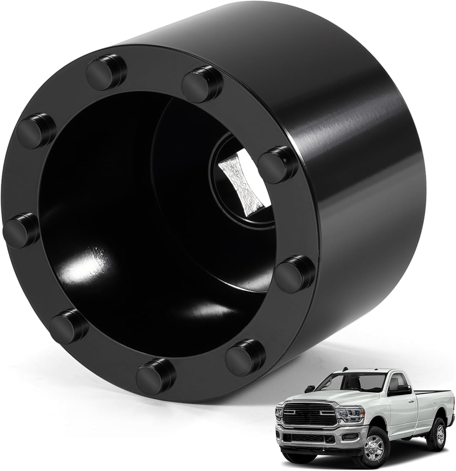 9-Pin Heavy Duty Hub Nut Socket Fit for Dodge RAM 2500 3500 Pick-Up, RAM 3500 4500 5500 Cab Chassis 2015-2019 & GM 2011+, Replace 2029500030 CH-50636