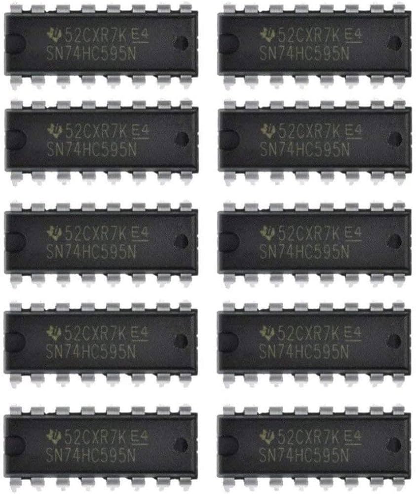 nqrse セット Amazon.co.jp: SN74HC595 74HC595 74HC595N 8ビットシフト