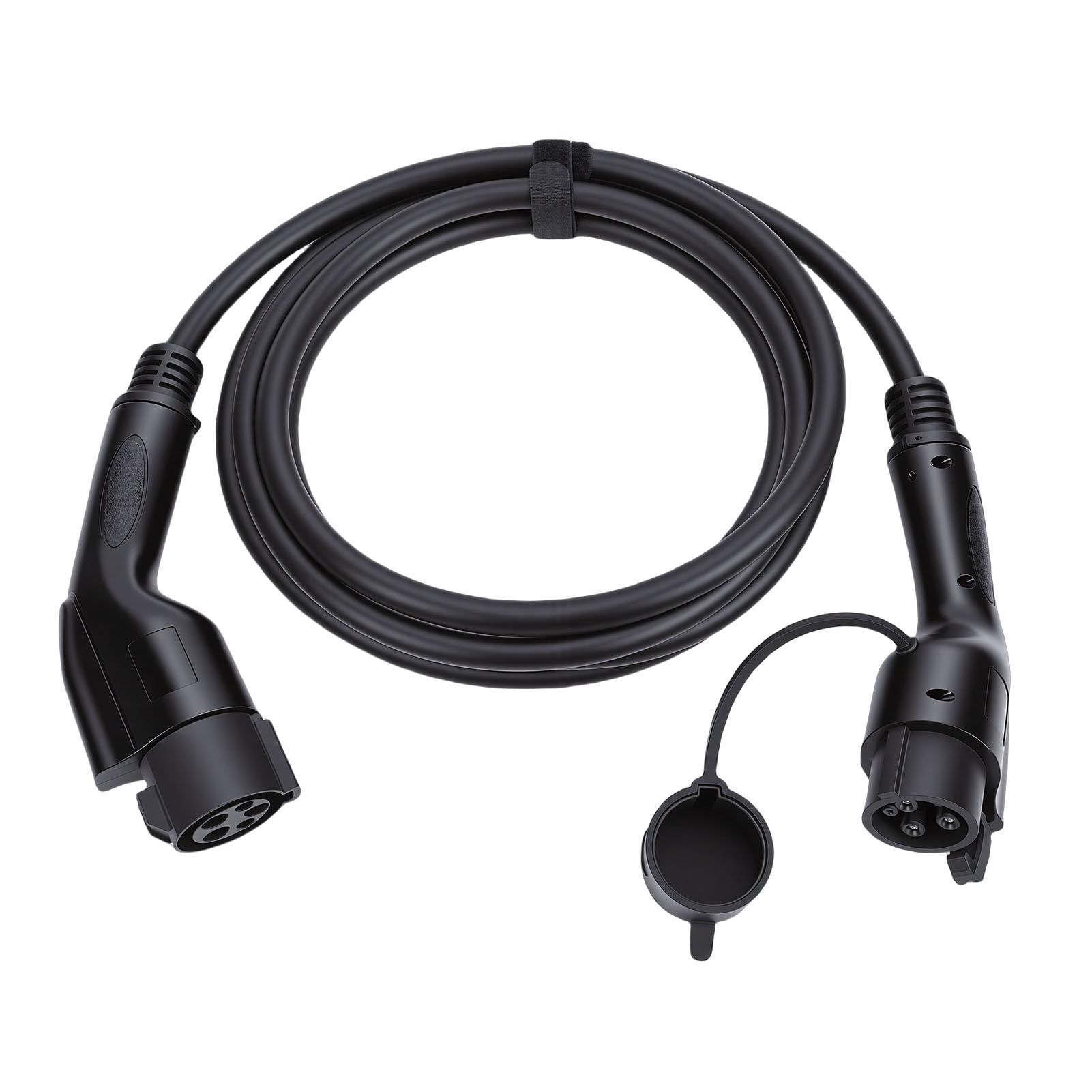 Akozon Cable de Carga J1772 EV, Cable de Extensión de Cargador de Coche, Carga Flexible para Múltiples Modelos EV de 16 Pies
