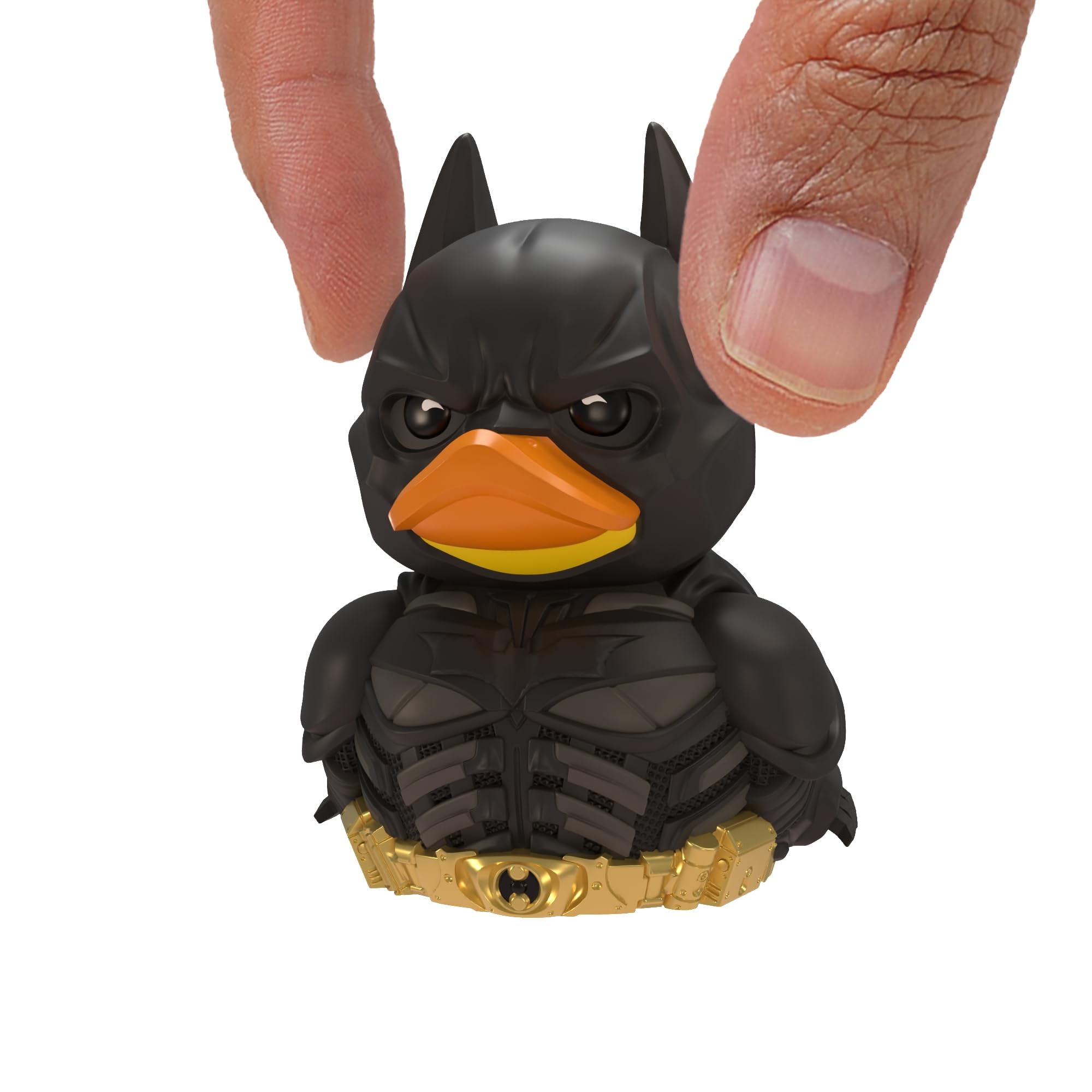TUBBZ Mini: Batman the Dark Knight - Batman Cosplaying Rubber Duck Vinyl Figure – Official Collectible for Fans of DC Comics