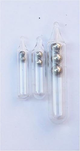 Miniatura 2 de glass rattle 50 Worm Jig Pesca Señuelo Insertar Tubo Sonajeros Agitar Atraer Mosca Tie Atying