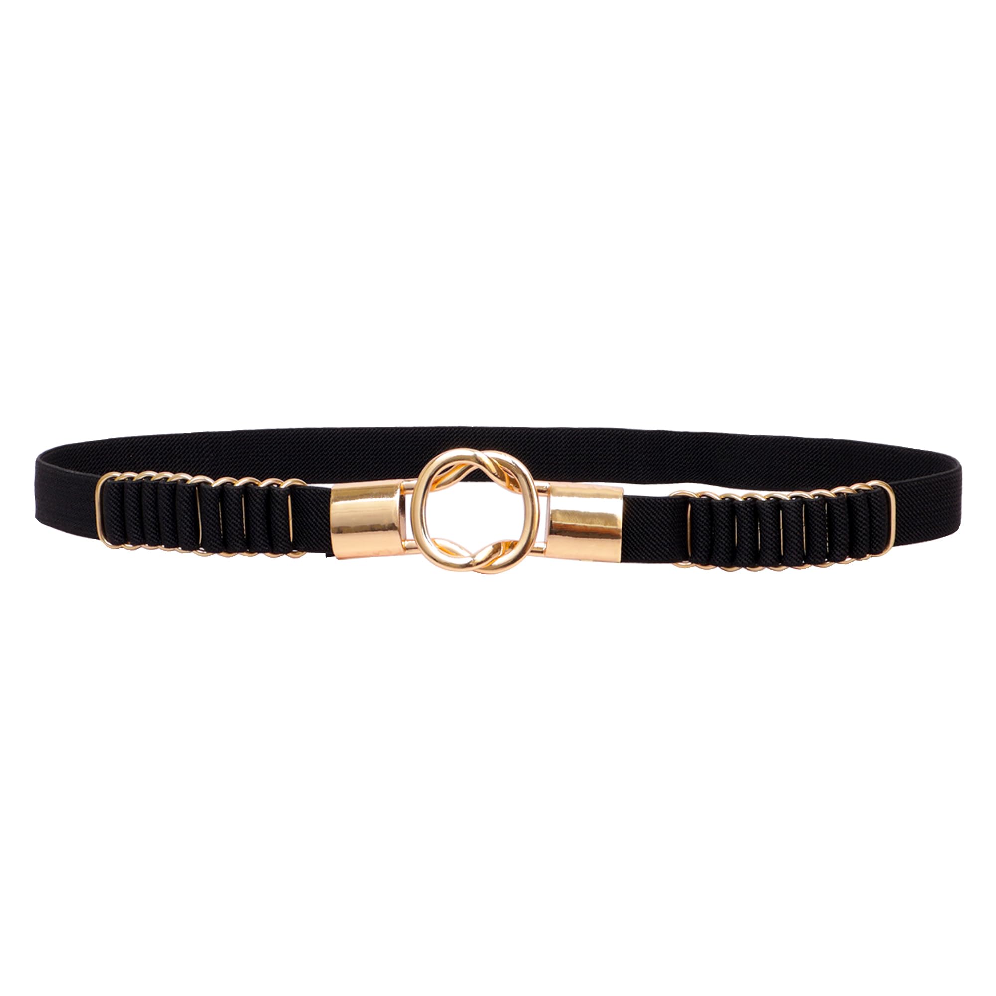 redhorns Waist Belt for Women Dresses Tangled Design Slim Elastic Ladies Belt for Saree, Jeans Belt for Casual Fomal Party Fits On 32-42 Inches Waist Size (LD175)-picture-44
