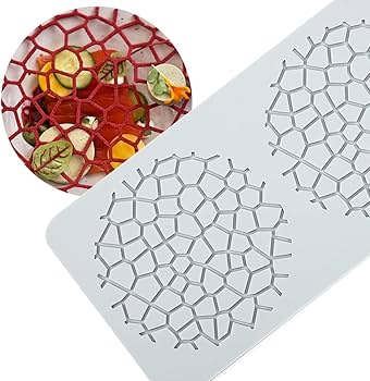 Amazon | シリコンレースマット シュガークラフト印象型食用ケーキ