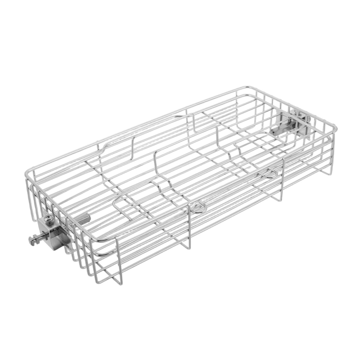 Abaodam Expandable Bbq Rack for Fish Chicken Wings Vegetables Durable Design for Outdoor Picnics Parties
