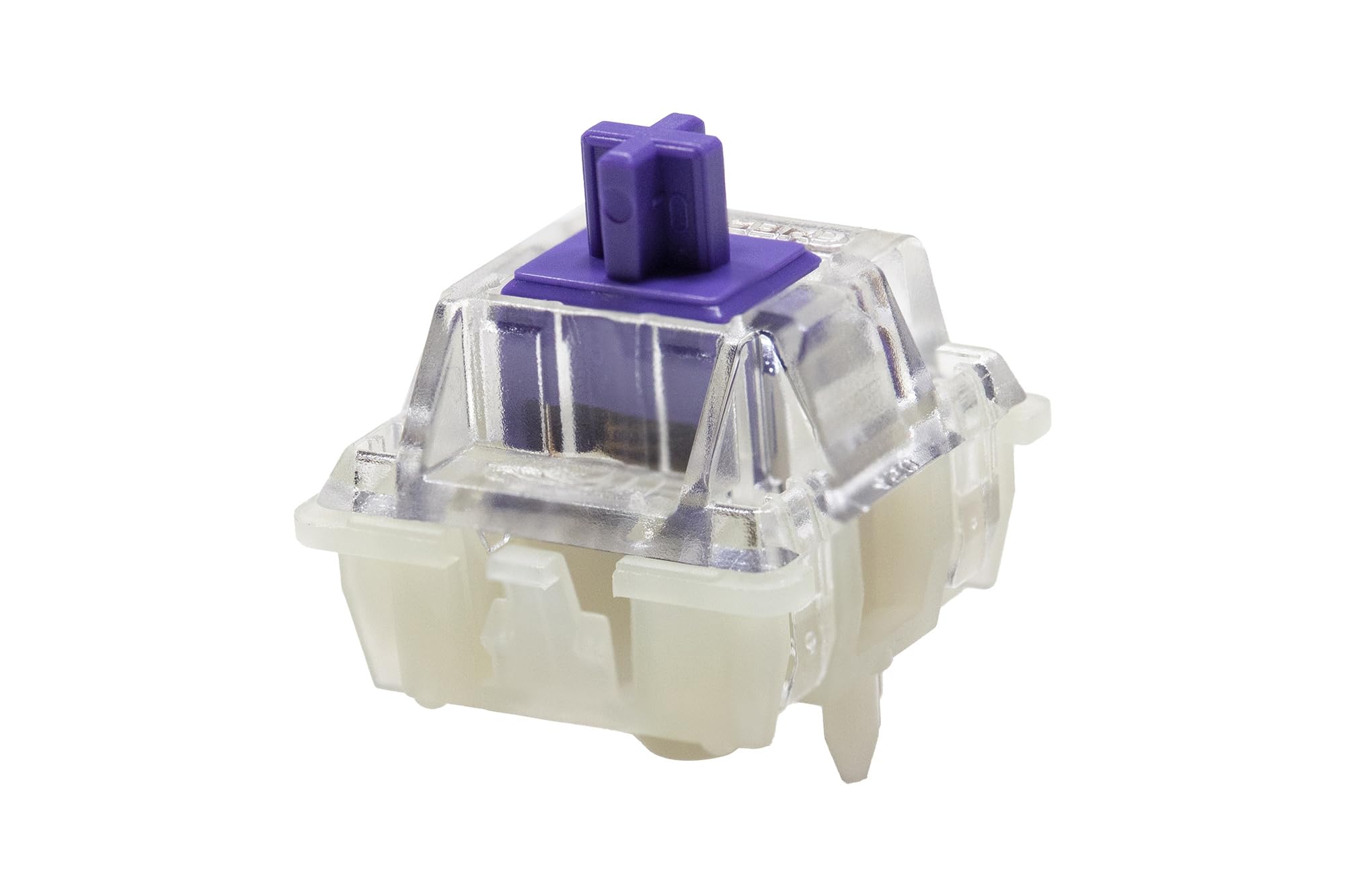 KPREPUBLIC Cherry MX2a RGB Lot de 70 commutateurs tactiles pré-lubrifiés pour clavier mécanique de jeu 5 broches (MX2a Violet Switch x70)