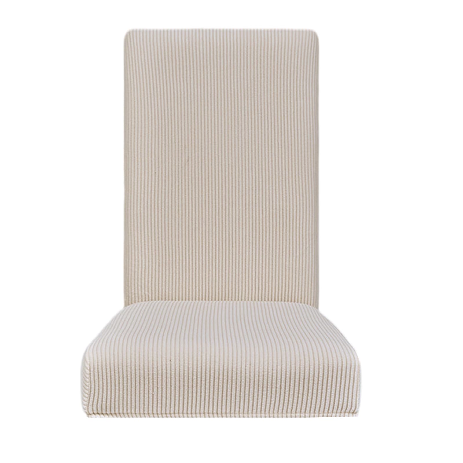 Msioytog Spill Proof Stretchable Chair Slipcover Warm Soft Fabric NonSlip Chair Covers for Indoor Outdoor Furniture Protections Elastics Covers