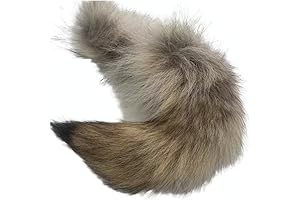 Unique Coyote Tail Keychain for Adventurous Spirits