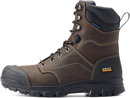 Miniatura 2 de ARIAT Botas de trabajo impermeables Treadfast de 8 pulgadas para hombre