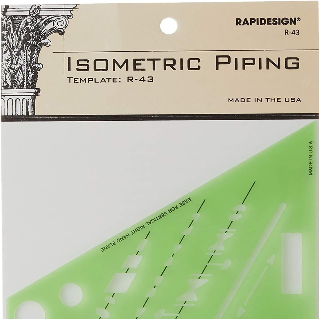 Rapidesign Structural Cross-Section Template, 1 Each (R27) : Toys And Games : Office Products