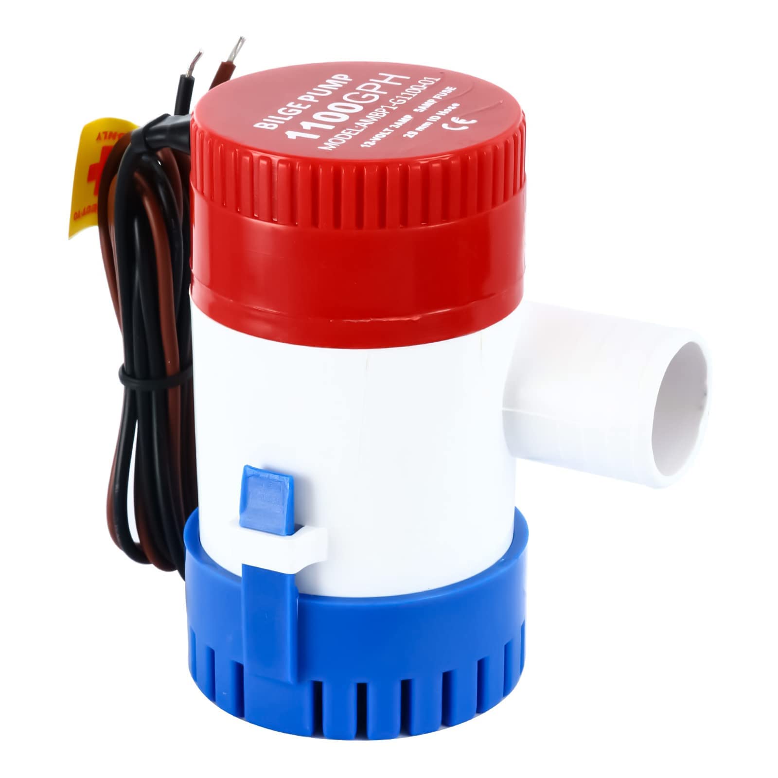 FreeTec Pompa di sentina 1100GPH 12V Bilge plastica sommergibile acqua pompe