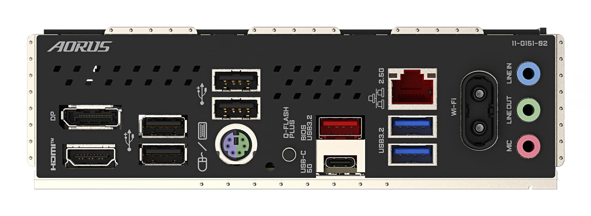 GIGABYTE B840M AORUS ELITE WIFI6E Scheda Madre – CPU AMD Ryzen 9000, VRM a 10+2+2 fasi, fino a 8200 MHz DDR5 (O.C.), 2 x M.2 PCIe 4.0, Wi-Fi 6E, LAN 2.5 GbE, USB 3.2 Gen 2