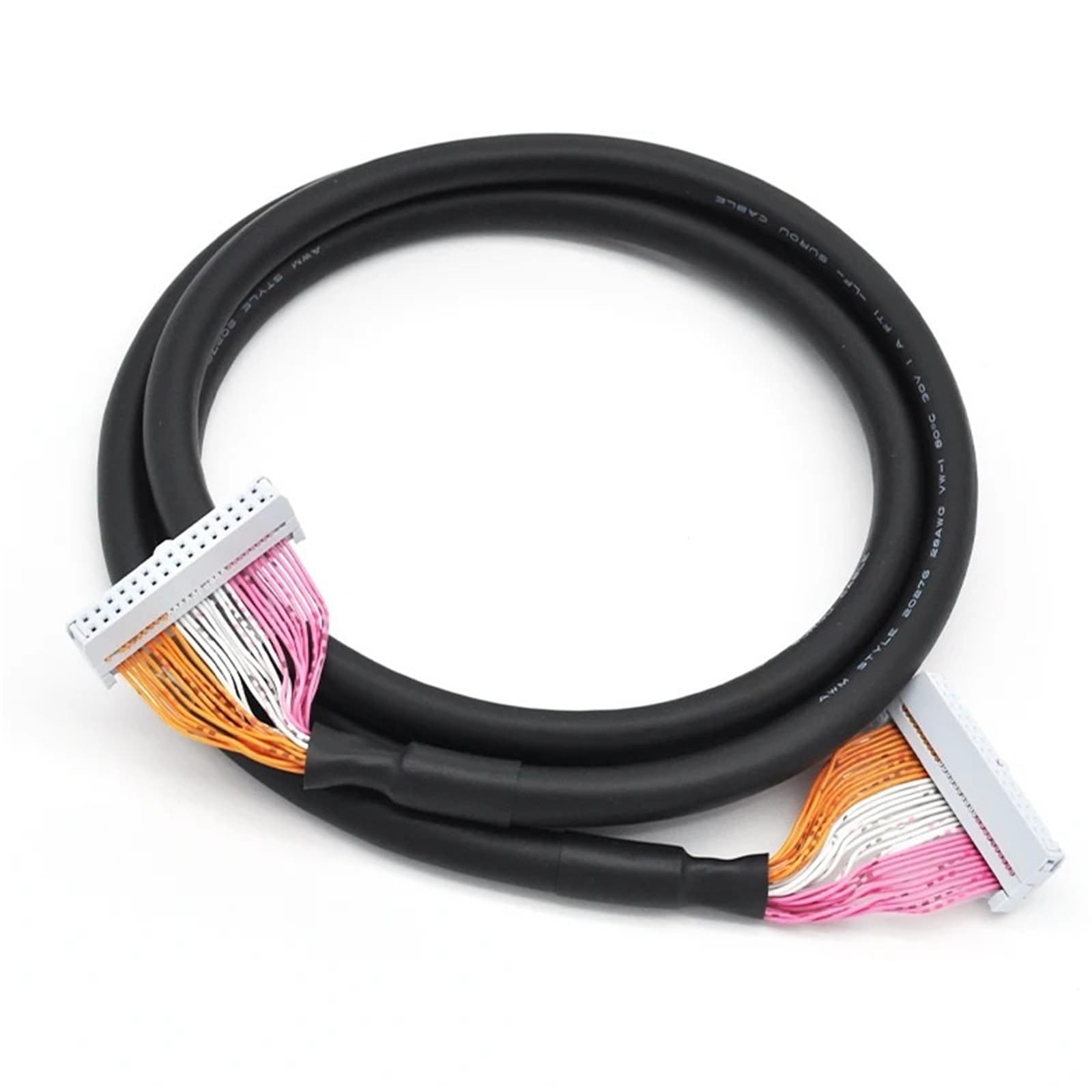 Arnés de cable de transmisión de datos de conexión de cobre puro de IDC 30 polos multipolar(5M)