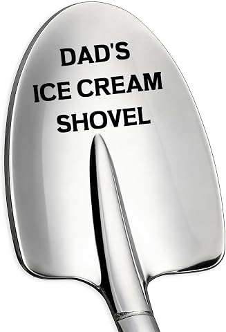 Funny Personalized Dad's Ice Cream Shovel Spoon