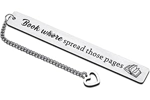Funny Bookmark Gifts for Book Lovers Women - Perfect Halloween Christmas Gifts with Tassel
