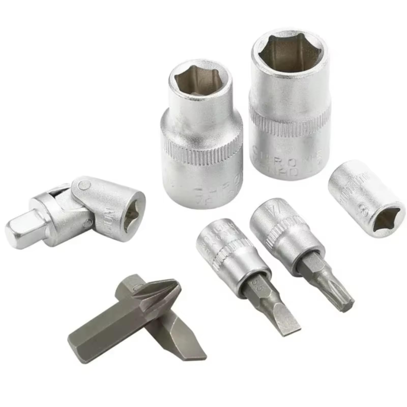Maletín herramientas multiusos Juego De Herramientas Mecánicas 108 Uds. Llave De Trinquete De 6 Puntos Adaptador De Enchufe De Punta Hexagonal Llave Dinamométrica De Cabeza