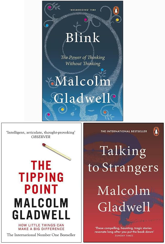 ニューヨークでベストセラー洋書3冊セットBy Malcolm Gladwell ニューヨークでベストセラー洋書3冊セットBy Malcolm Gladwell