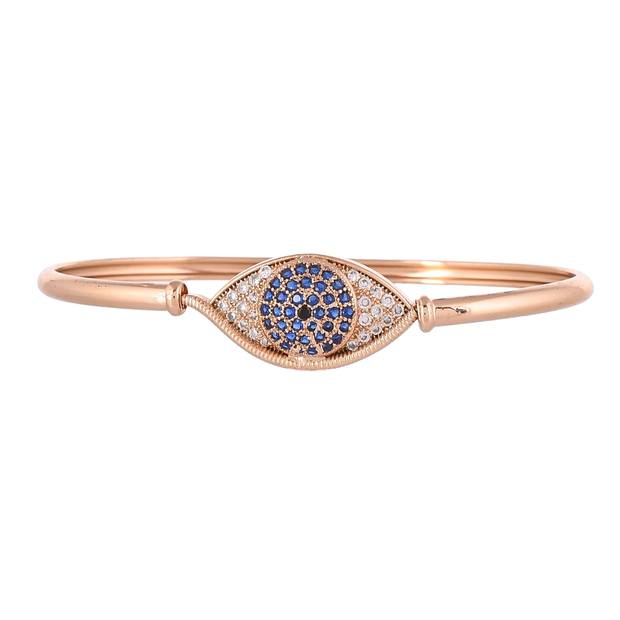 Elegant Evil Eye Bracelet with Plating