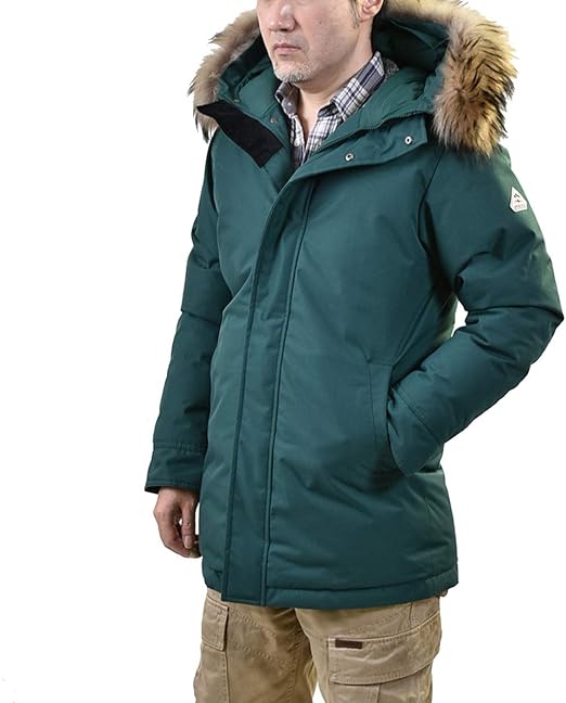 Amazon | [ピレネックス] ダウンコート HMM039 ANNECY FUR COAT