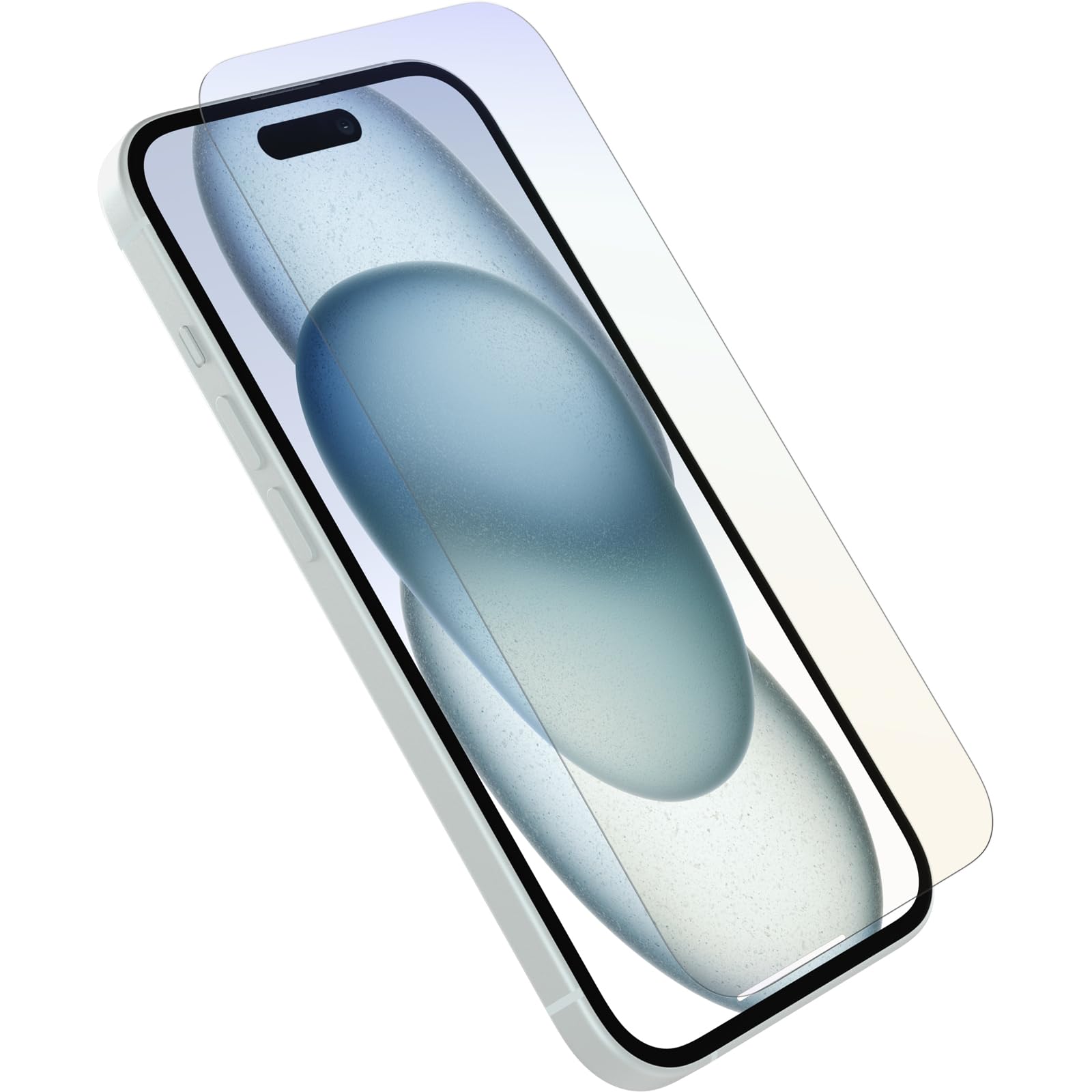 Otterbox Protecteur d'écran Premium Pro Blue Light Glass pour iPhone 15, Verre trempé, protection supérieure anti-rayures, résiste aux chutes jusqu'à 1,8 m, Livré Sans Emballage