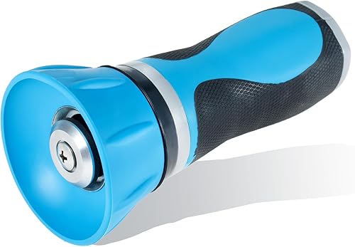 Boquilla para manguera de jardín, bomberos, pistola de agua de metal con revestimiento de goma, pistola de agua de alta presión, pistola de disponible en Yaxa Colombia