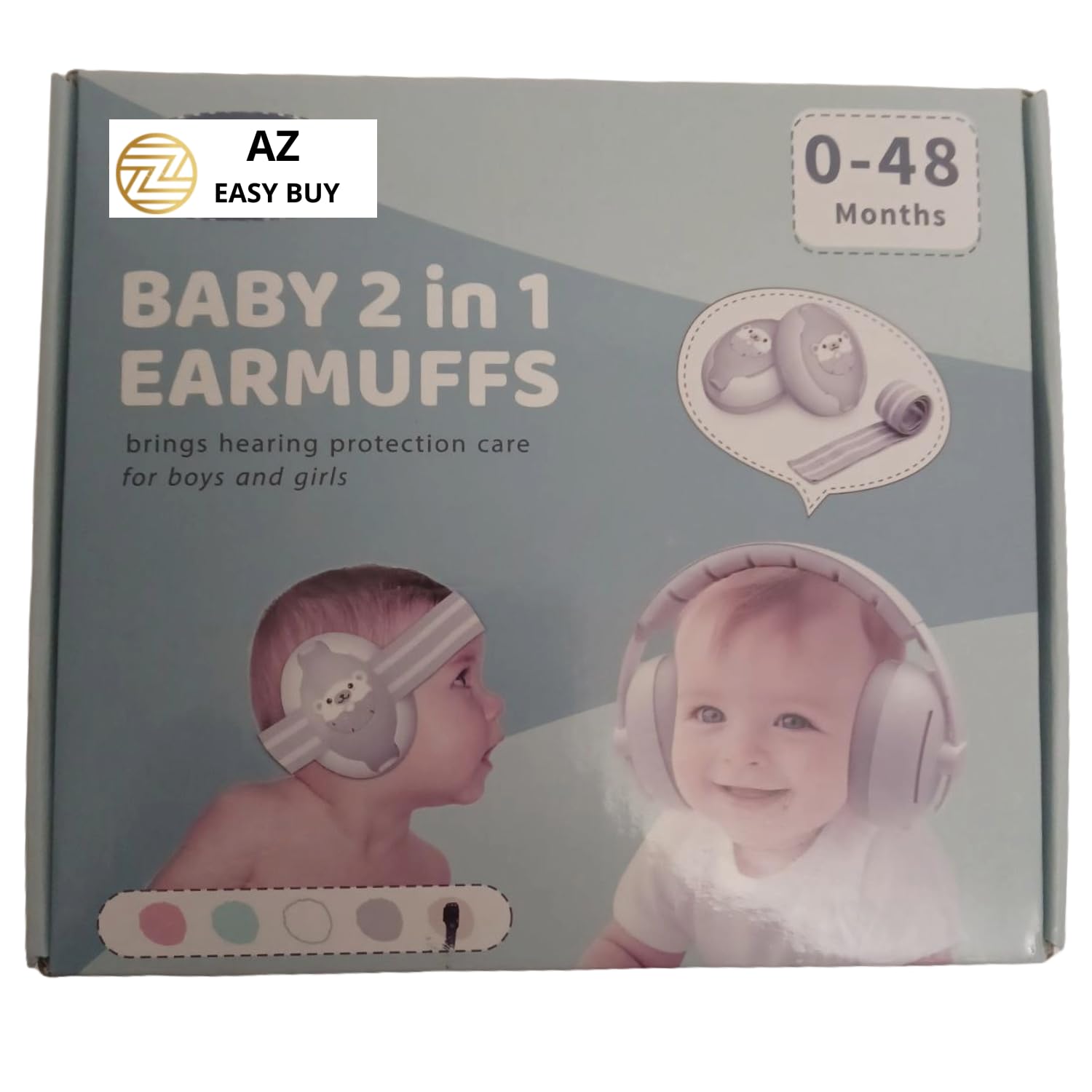 Casque Anti-Bruit Bébé - Protection Auditive Confortable et Réglable – Casque de Réduction de Bruit pour Enfants, Idéal pour Concerts, Voyages, et Siestes – (0-4 Ans)