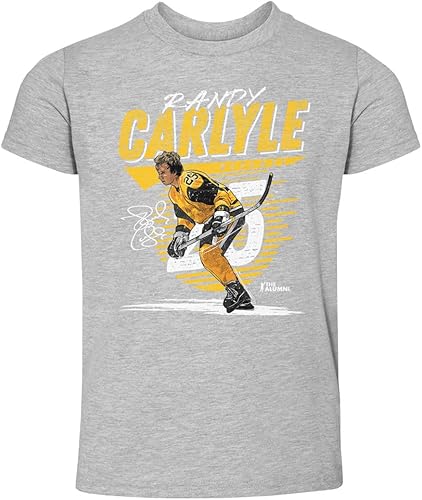 500 LEVEL Randy Carlyle Kids Toddler T-Shirt - Randy Carlyle Boston Comet