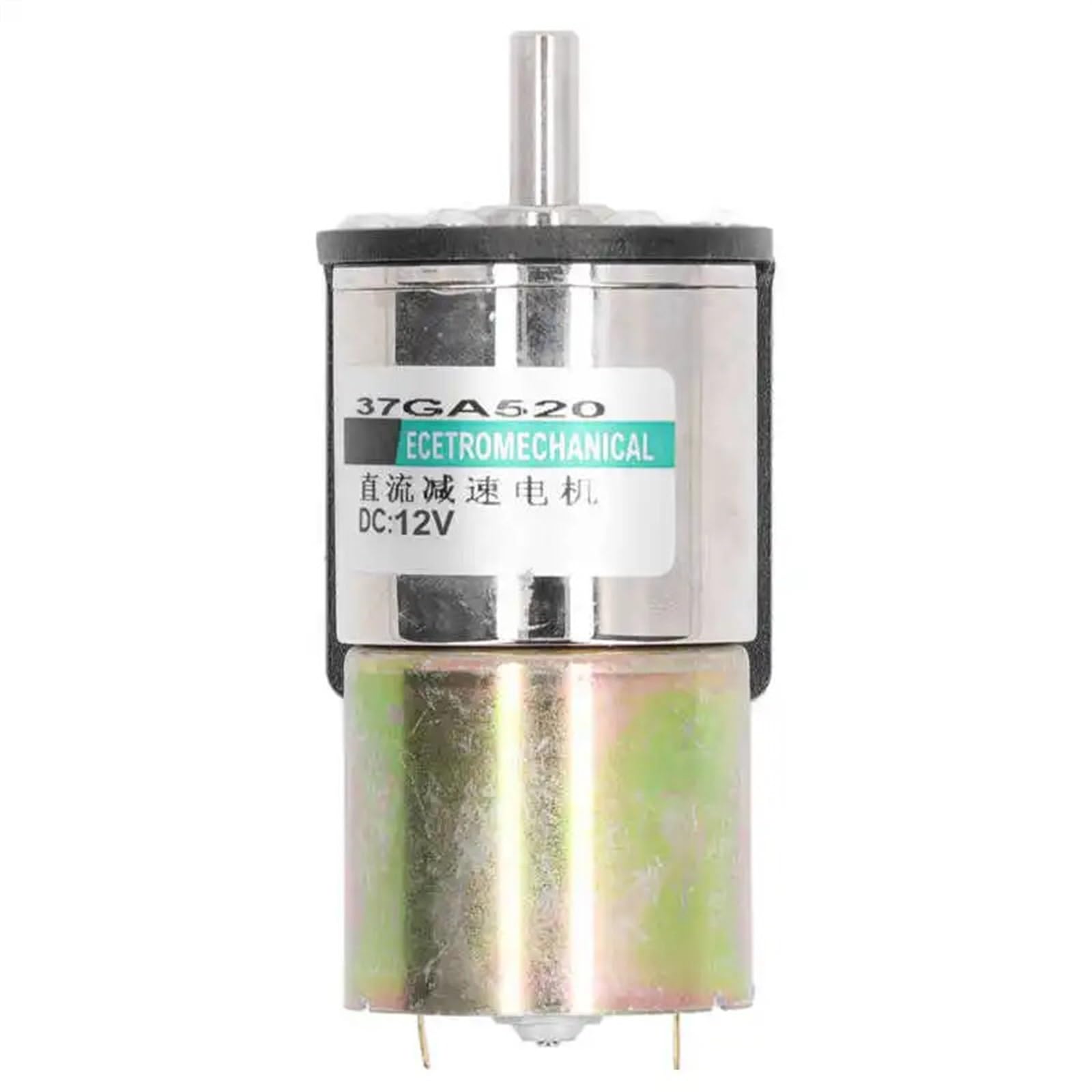 Motoréducteur robuste en alliage d'aluminium 12V pour automatisme précis