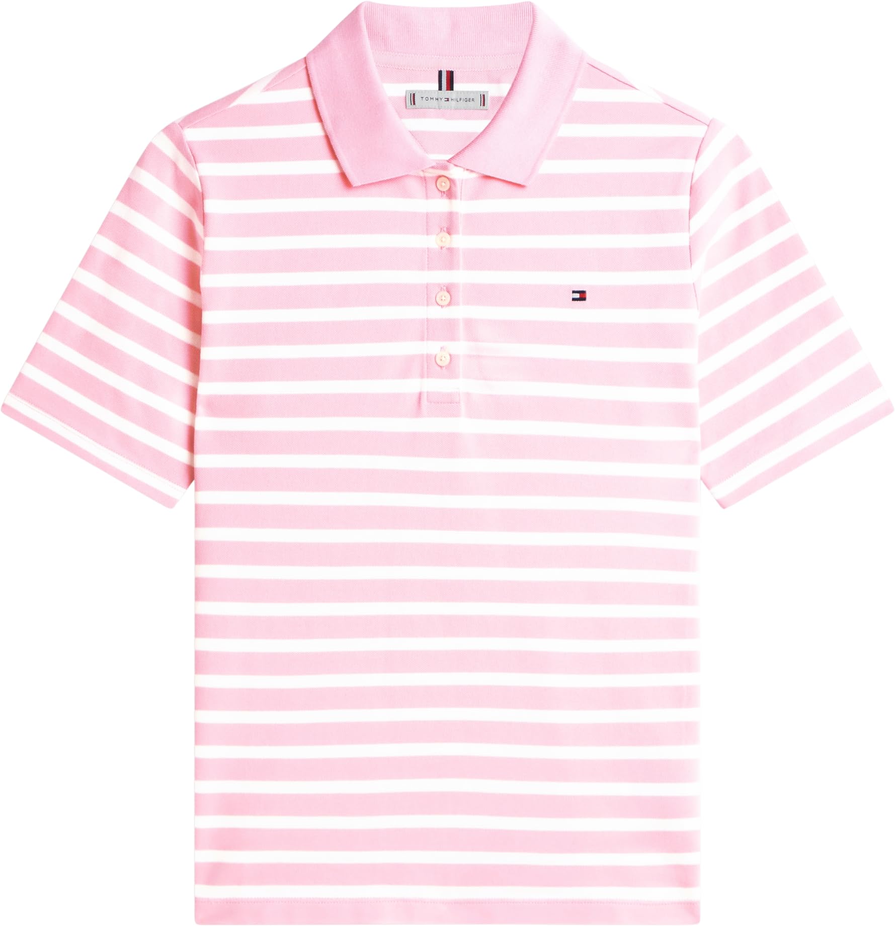 Tommy Hilfiger Damen Poloshirt Kurzarm Pique Regular Fit – Bild 5