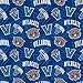 Villanova University Cotton FABRIC-100% Cotton -Villanova Wildcats Fabric Sold by The Yard-Villanova College Cotton Fabric by SYKEL