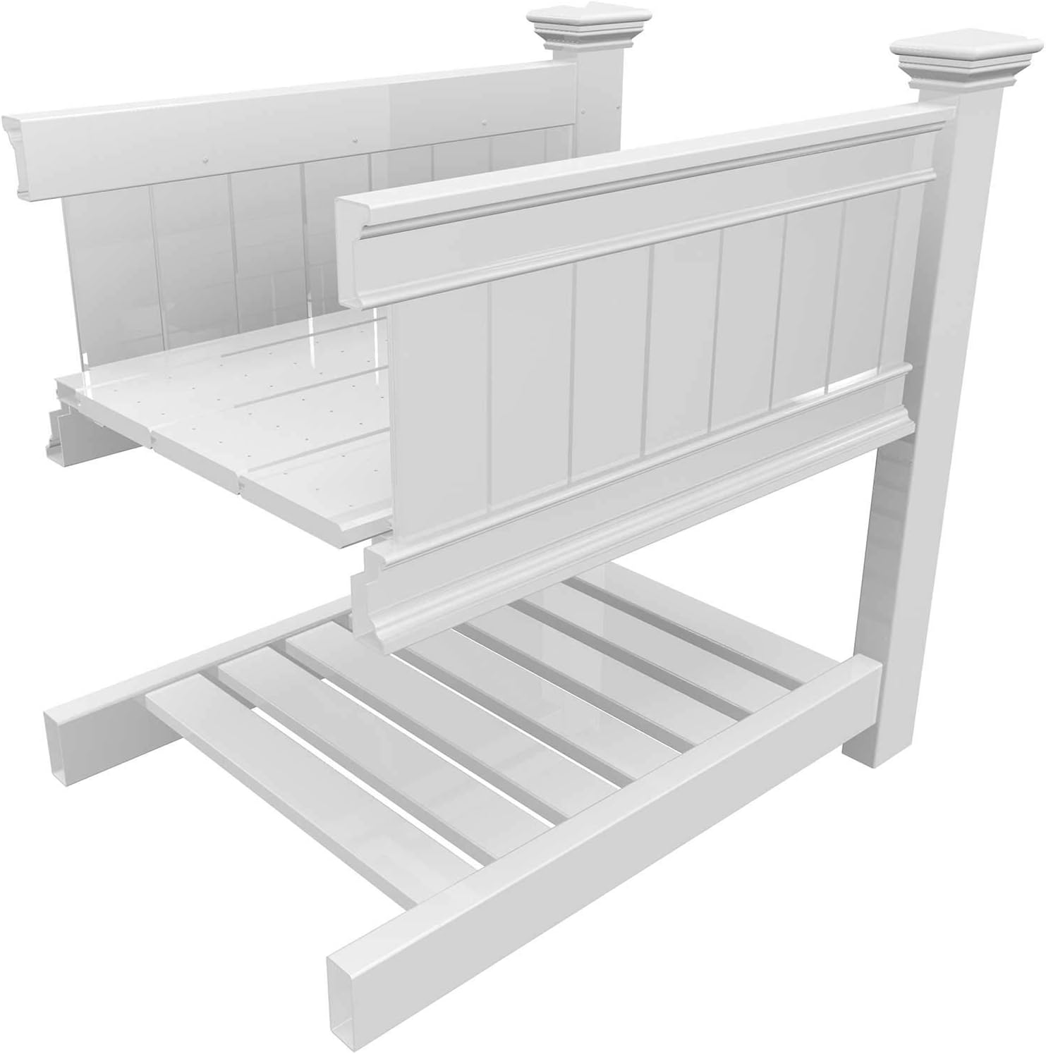 Cambridge 36"W x 24"L Vinyl Raised Planter Extension