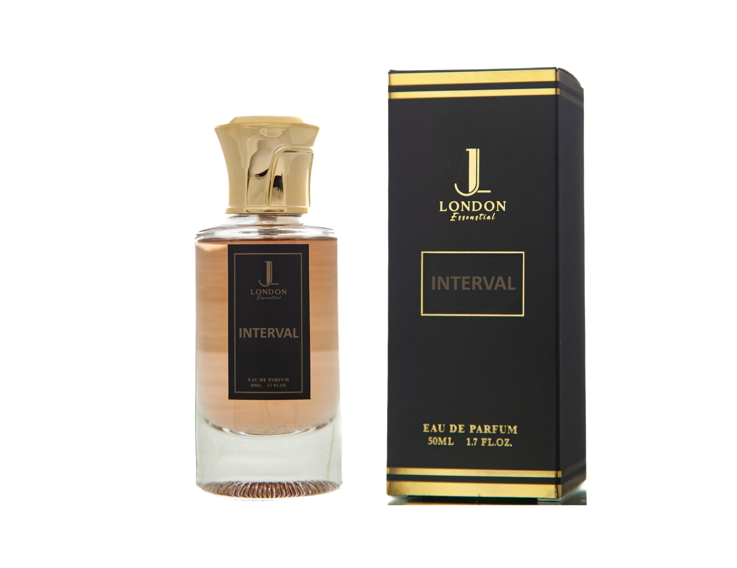 jan londonESSENTIAL - INTERVAL EDP Perfume For Men And Women Long Lasting Unisex Fragrance Inspired Perfumes for Ladies & Gents 50ml