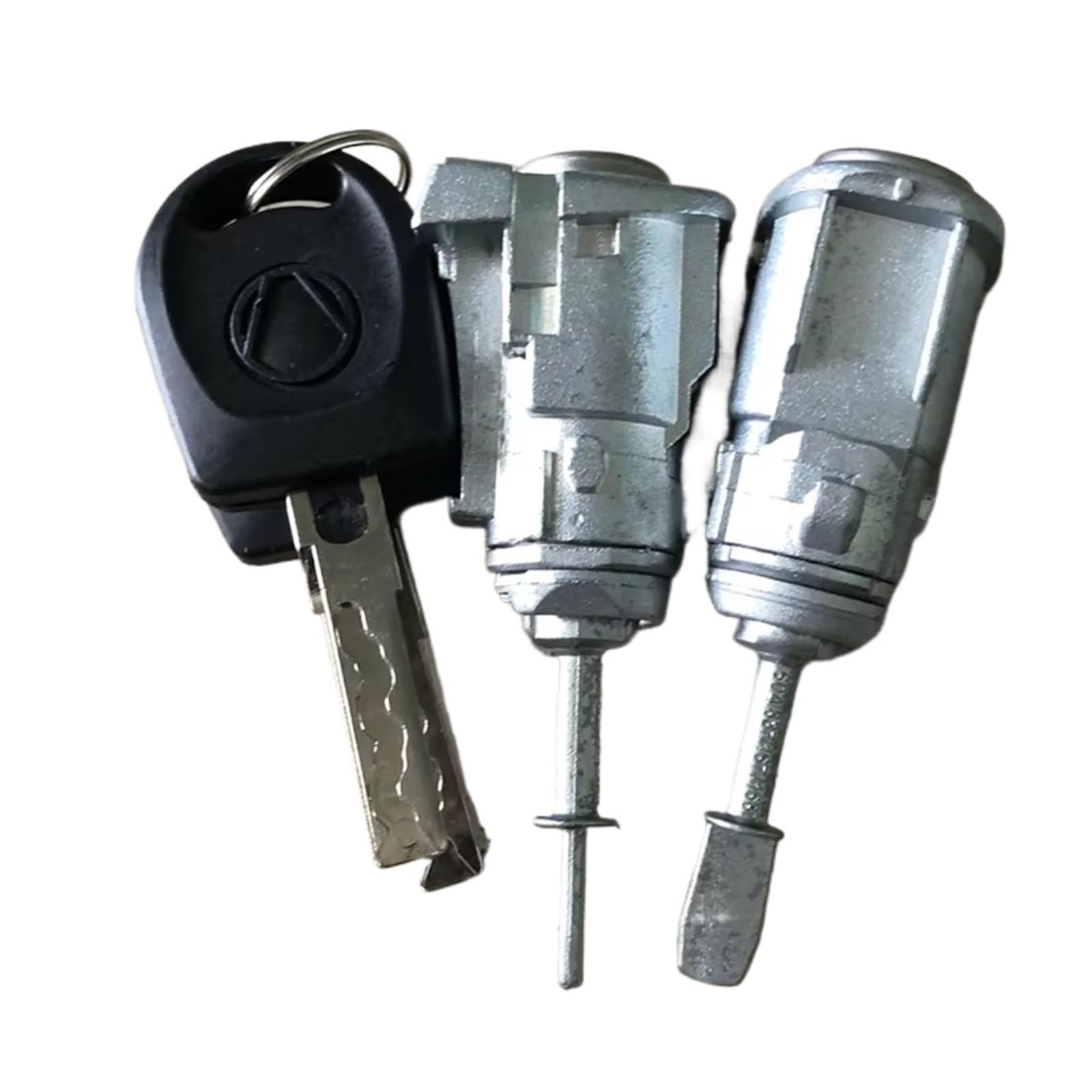 Qaliydfd One Color Ignition Lock Cylinder Compatible With Vw For Golf Iv Mk4 1996-2006 For Fox 5Z1 2005-2014 Car Door Barrel Lock Cylinder Kit Includes 2 Keys 604837167
