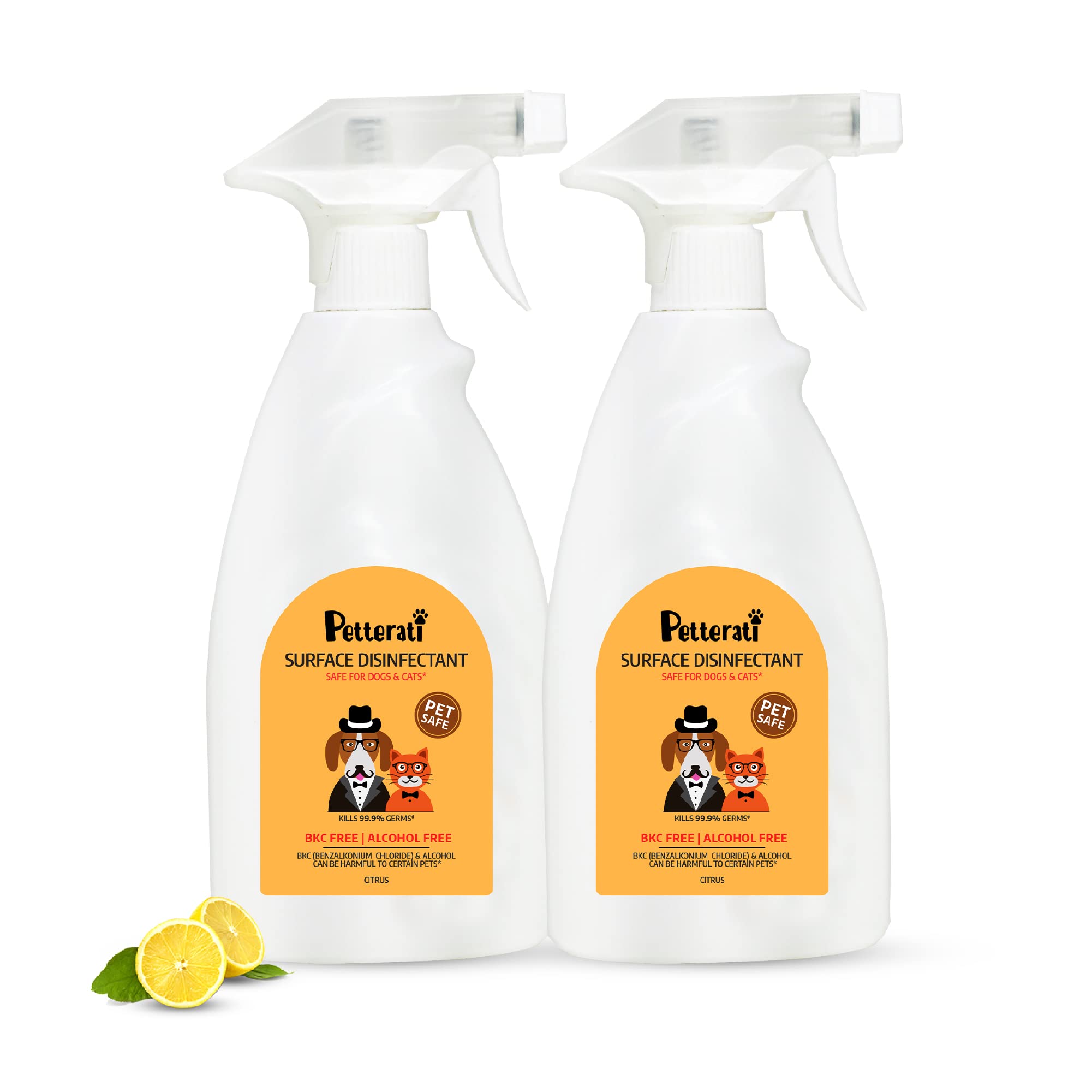 See full amazon price history chart for Petterati Pet Safe Surface Disinfectant -Citrus (500ml) | Pack of 2 | BKC, Chemical & Alcohol Free | Kills 99.9% Germs | Safe for Both Dogs and Cats Petterati Pet Safe Surface Disinfectant -Citrus (500ml) | Pack of 2 | BKC, Chemical & Alcohol Free | Kills 99.9% Germs | Safe for Both Dogs and Cats (B0B4S2715Q) Amazon Price History, Amazon Price Tracker