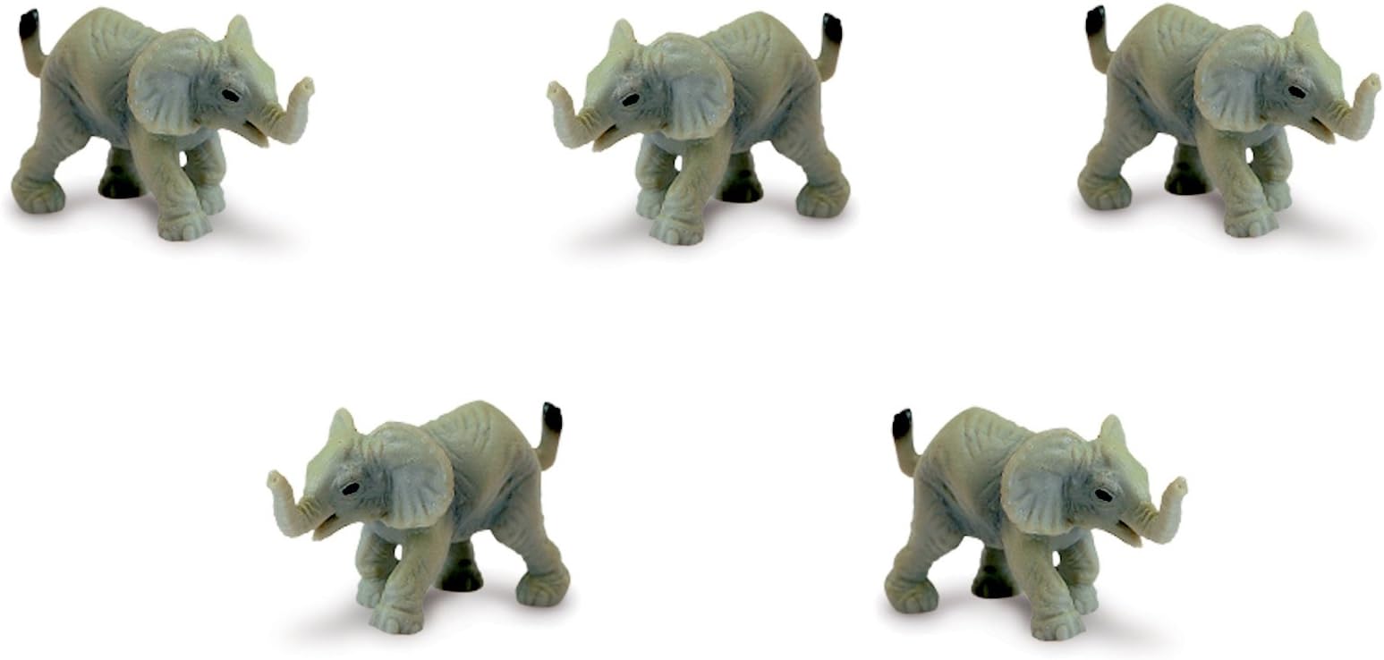 Set of 12 Miniature Elephants