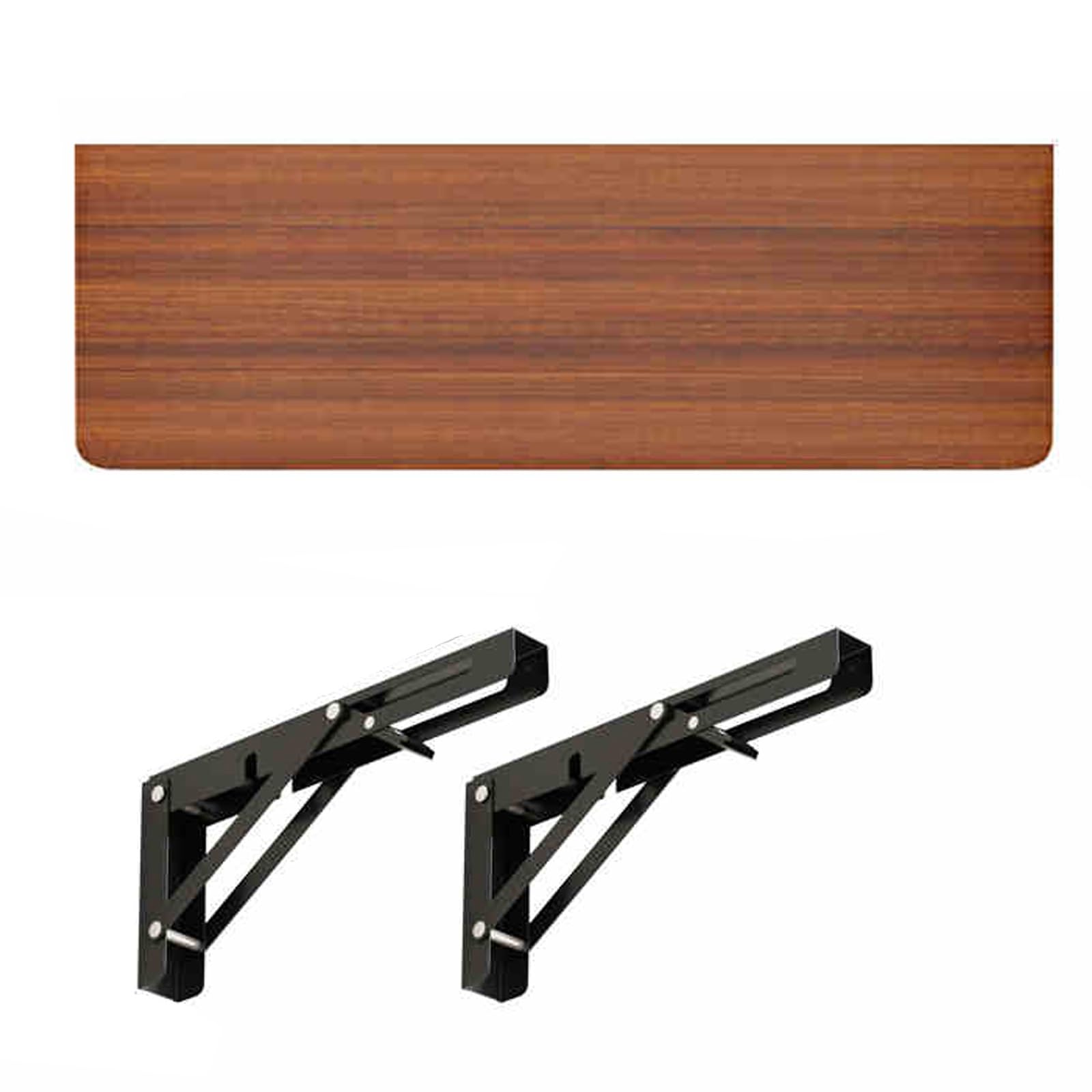 Table pliante murale gain de place pour buanderie et studio