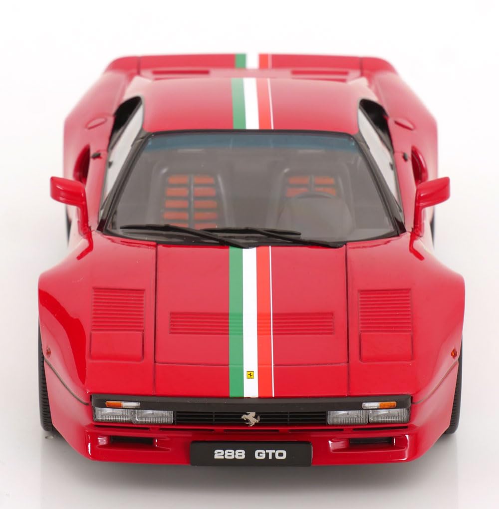 KK-Scale KKDC180415 - Ferrar. 288 GTO Italia Design Red 1984 - Maßstab 1/18 - Modellauto
