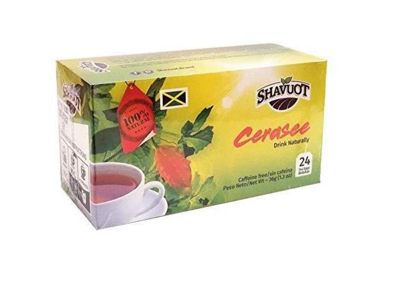 MASShavuot Cerasee Tea 24's Box of 6-Fd