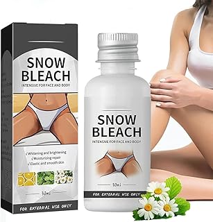 Snow Bleach Cream, Creme de branqueamento do floco de neve, creme de branqueamento da pele escura, branqueamento pessoal, creme da remoção da mancha preta (1PCS)