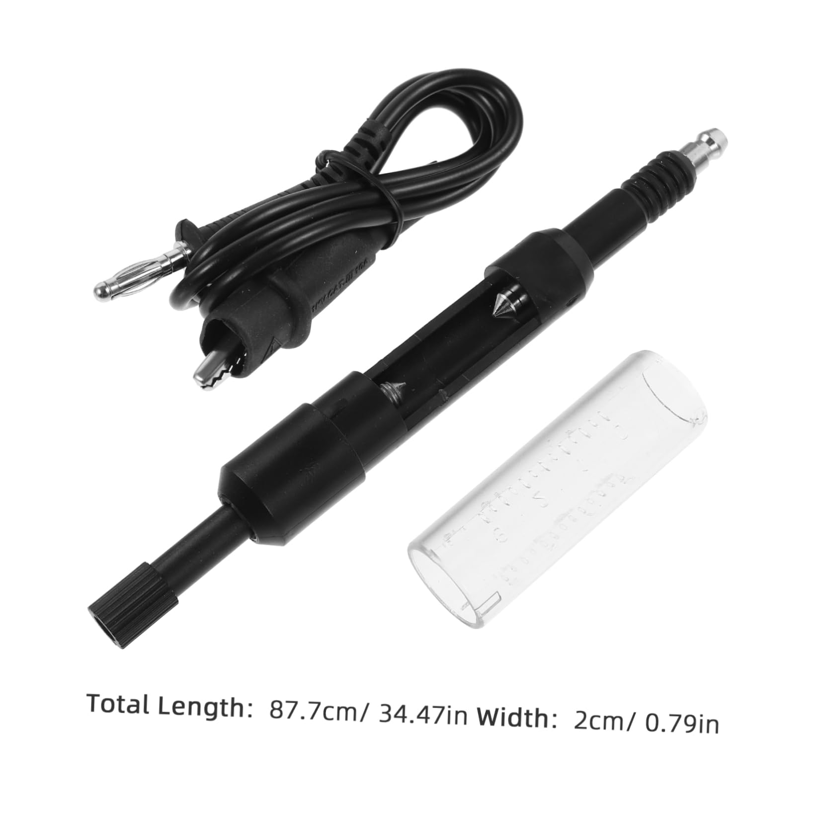 Unomor Plug Tester for Straight Boot Tester Light Portable Ignition System Tool for Accurate Measurement and Coil Testing