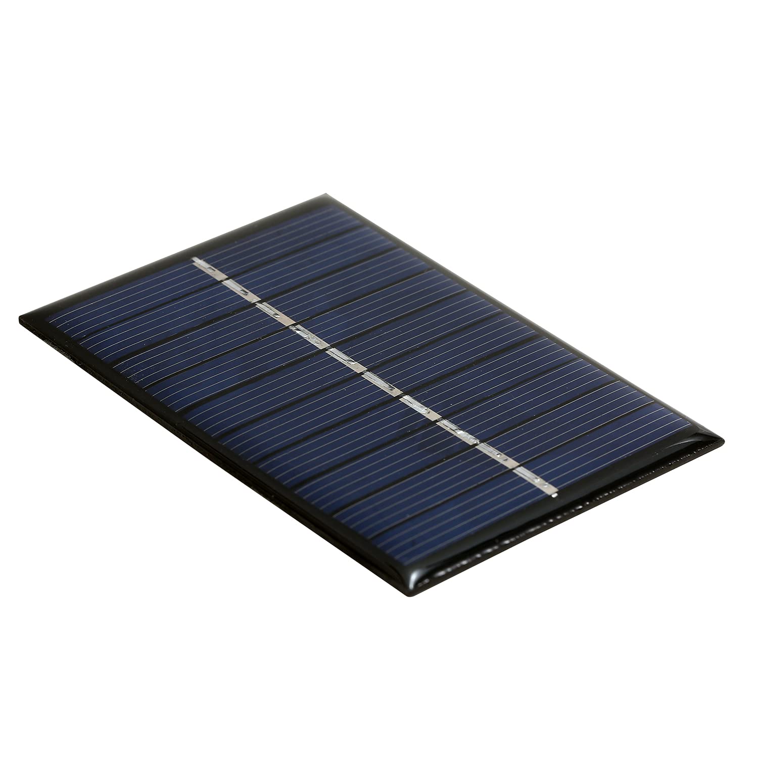 0.5W 5V Mini Pannello Solare Policristallino Silicone Piccola Cella Solare FAI DA TE Impermeabile Campeggio Portatile Potenza Pannello Solare Compatibile per Giocattoli Lampada Luce Ventilatore Pompa