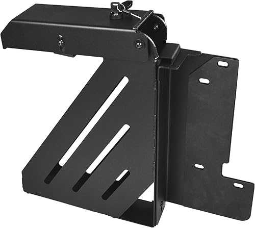 RYNOSKIN Soporte para lata de gas compatible con Ford Bronco 2021-2024, bandeja de contenedor de agua y gas, soporte para latas de gas, textura