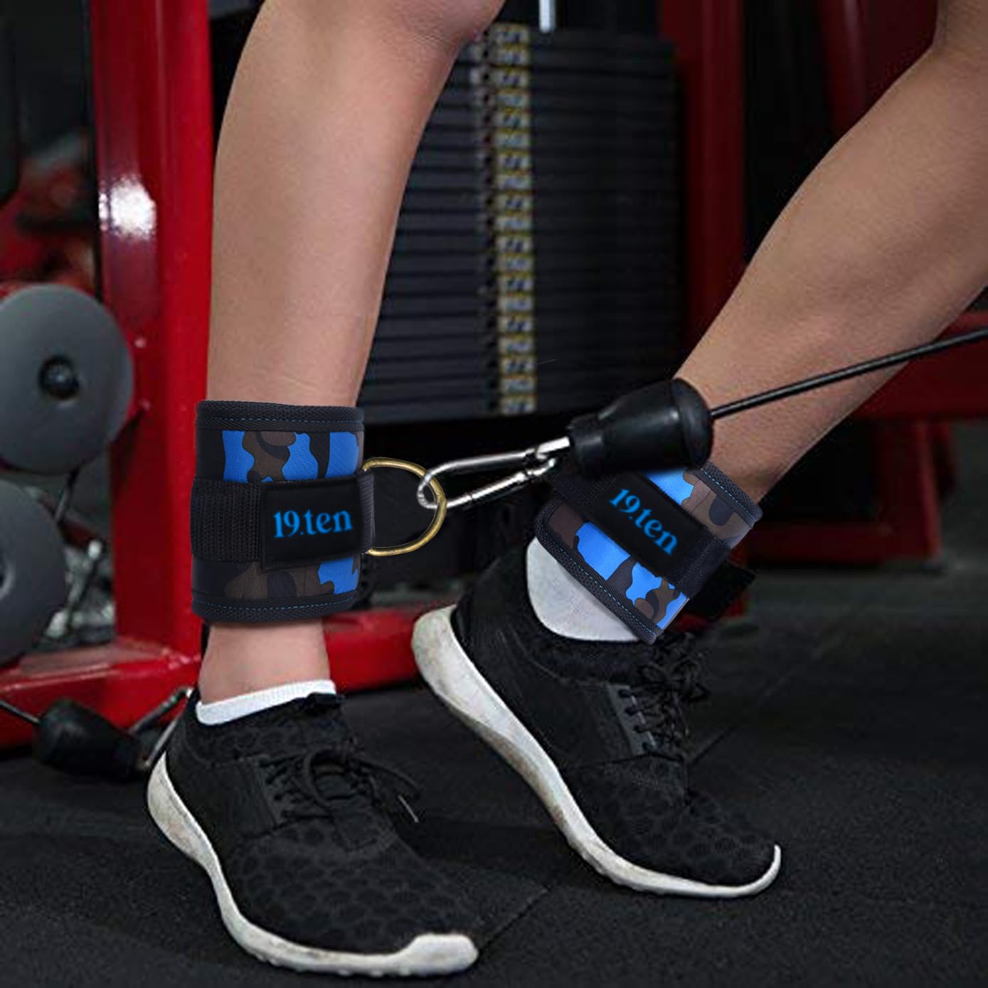19.ten Dura Lift Unisex Stylish Ankle Straps For Cable Machines Kickbacks Glute Workouts Leg Extensions and Curls for Gym Adjustable Resistance Bands Workout (Blue) (B0CXHSRJDJ) Amazon Price History, Amazon Price Tracker
