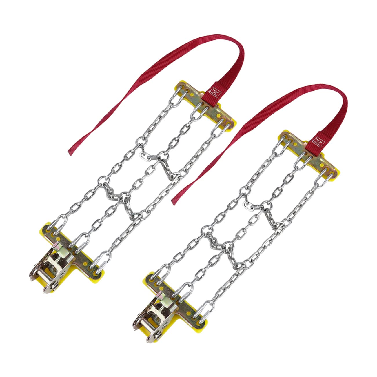 PRETYZOOM Cadenas De Nieve Antideslizantes Para Neumáticos De Automóviles Cadenas De Seguridad Para Vehículos Suv Y Camiones Protección Efectiva 2 Piezas X 4