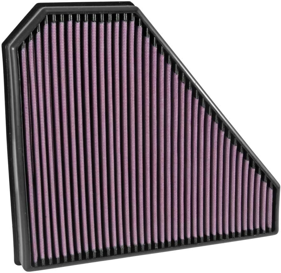 K&N Engine Air Filter: Increase Power & Acceleration, Washable, Premium, Replacement Car Air Filter: Compatible with 2014-2019 CADILLAC (CTS V-Sport), 33-5028