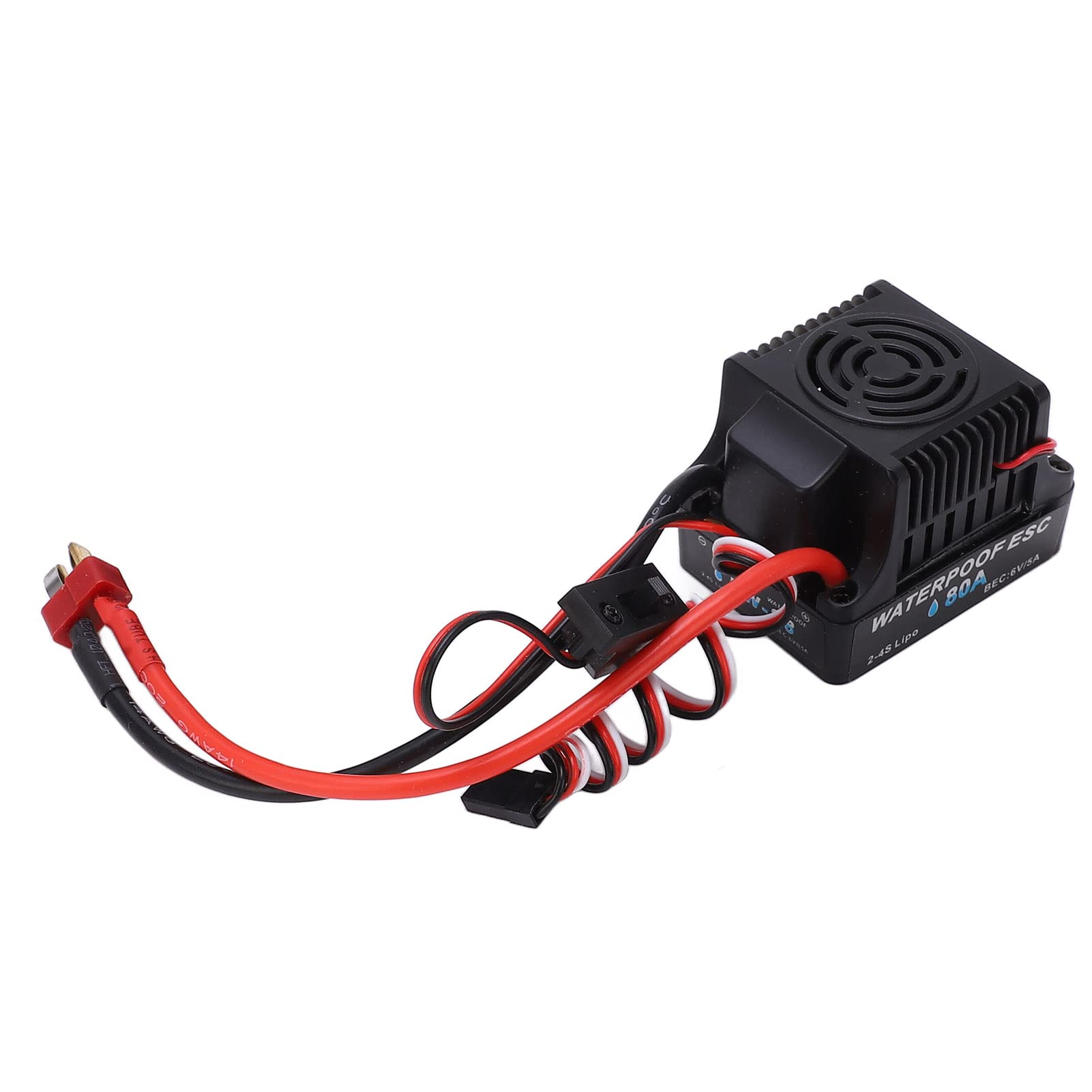 VGEBY Motor sin Escobillas para 1/8 1/10 RC Car, RC Brushless 80a ESC Kit con 3650 3100KV Tarjeta de Programación de Motor sin Escobillas Impermeable Accesorios De Modelos