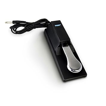 HQRP Sustain Pedal Piano Style for Williams Allegro / Legato / Encore / Etude Mk2 Keyboard Footswitch, Damper Pedal + HQRP Coaster