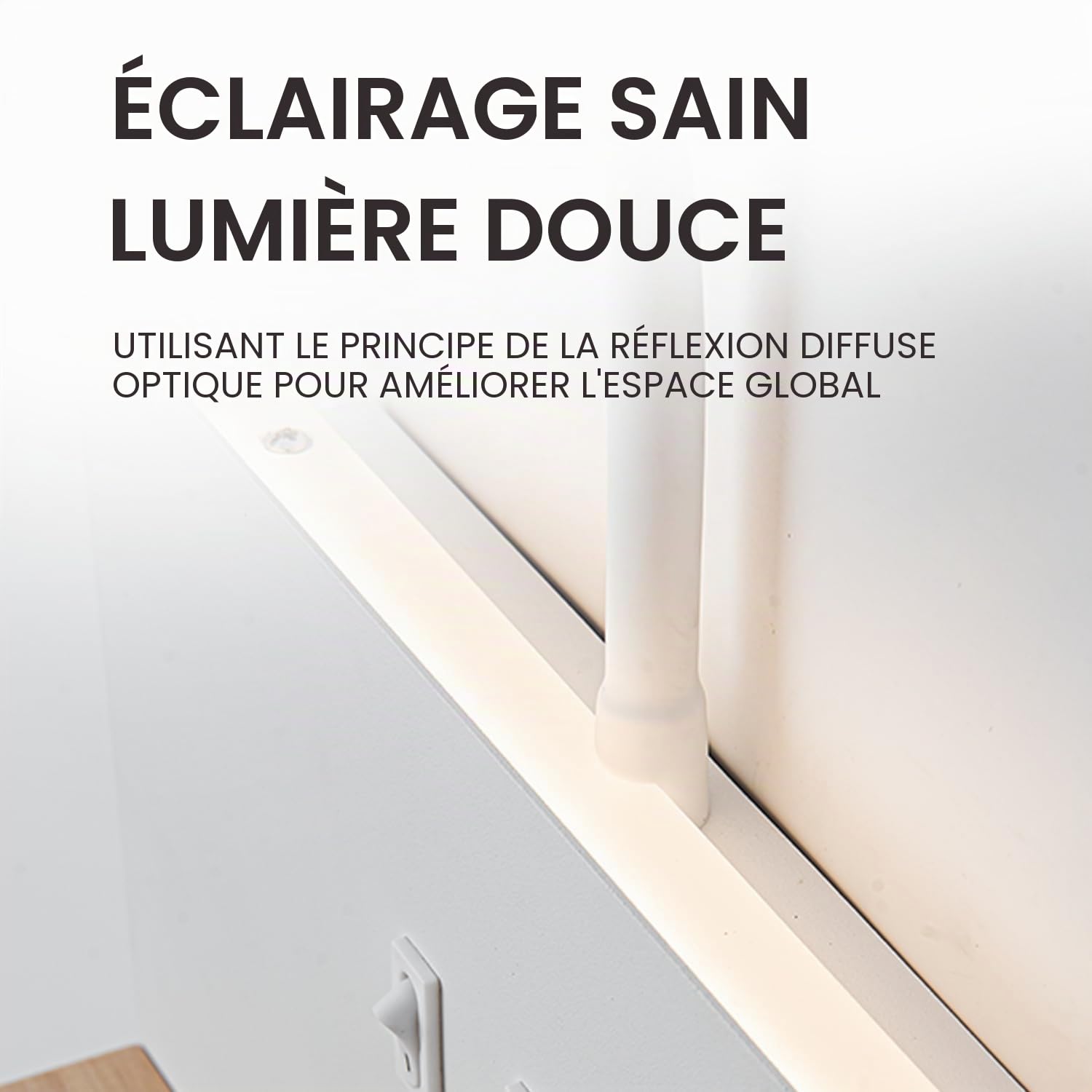 Applique Murale LED 10W avec Port USB, Chargeur Sans Fil, Dimmable Flexible 360°, Lampe de Chevet avec Interrupteur