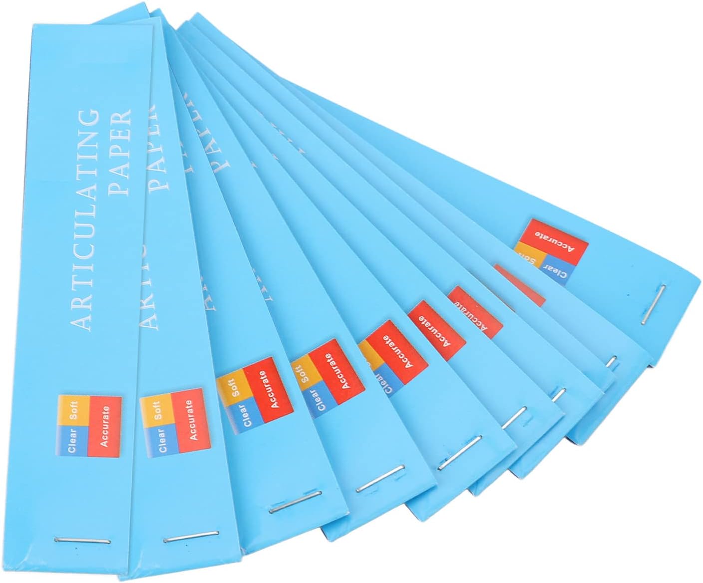 Dental Care Kits Blue Thin Strips Bite Dental Articulating Paper Double