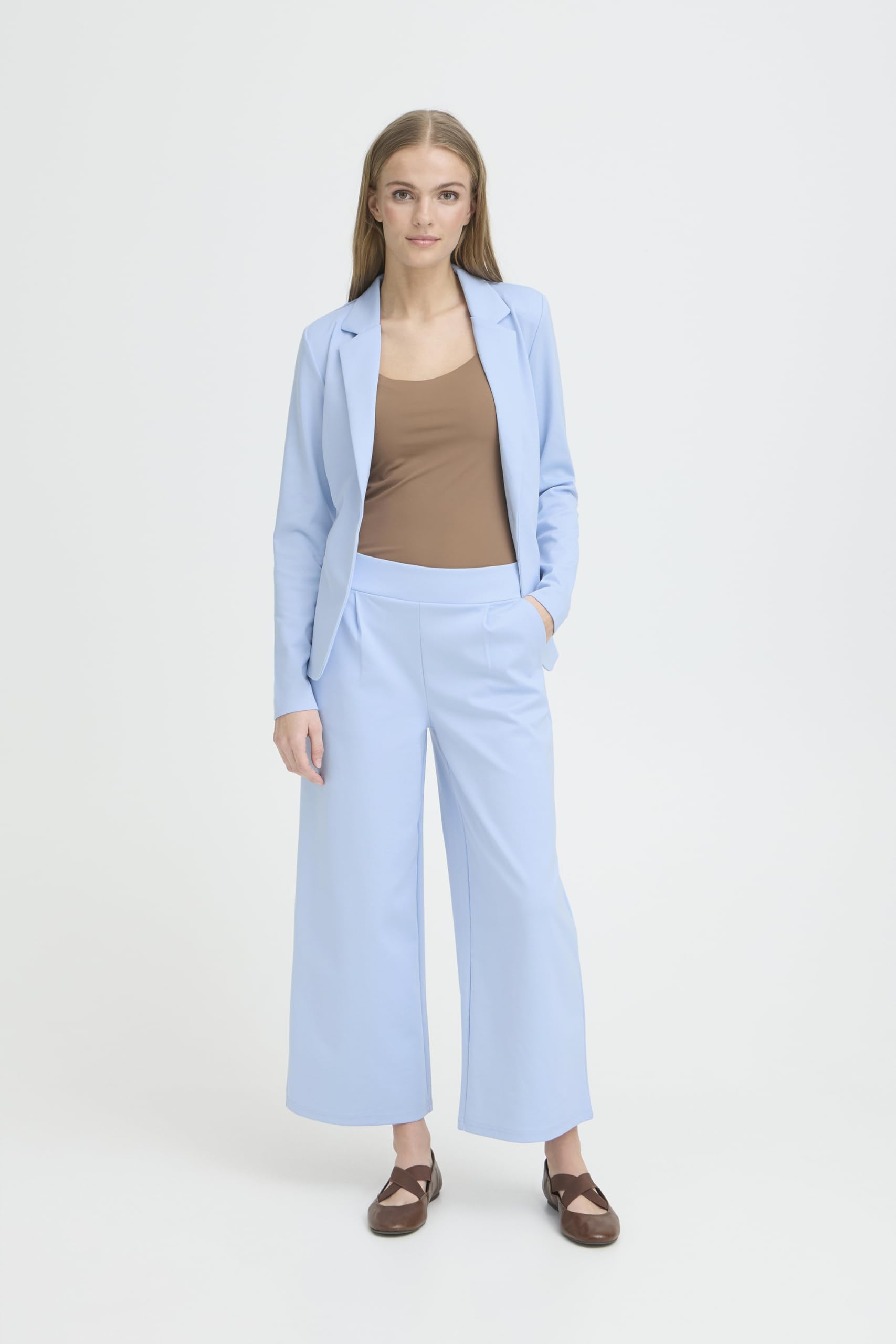 ICHI Damen Freizeithose IHKATE IHKate Elastische Taille