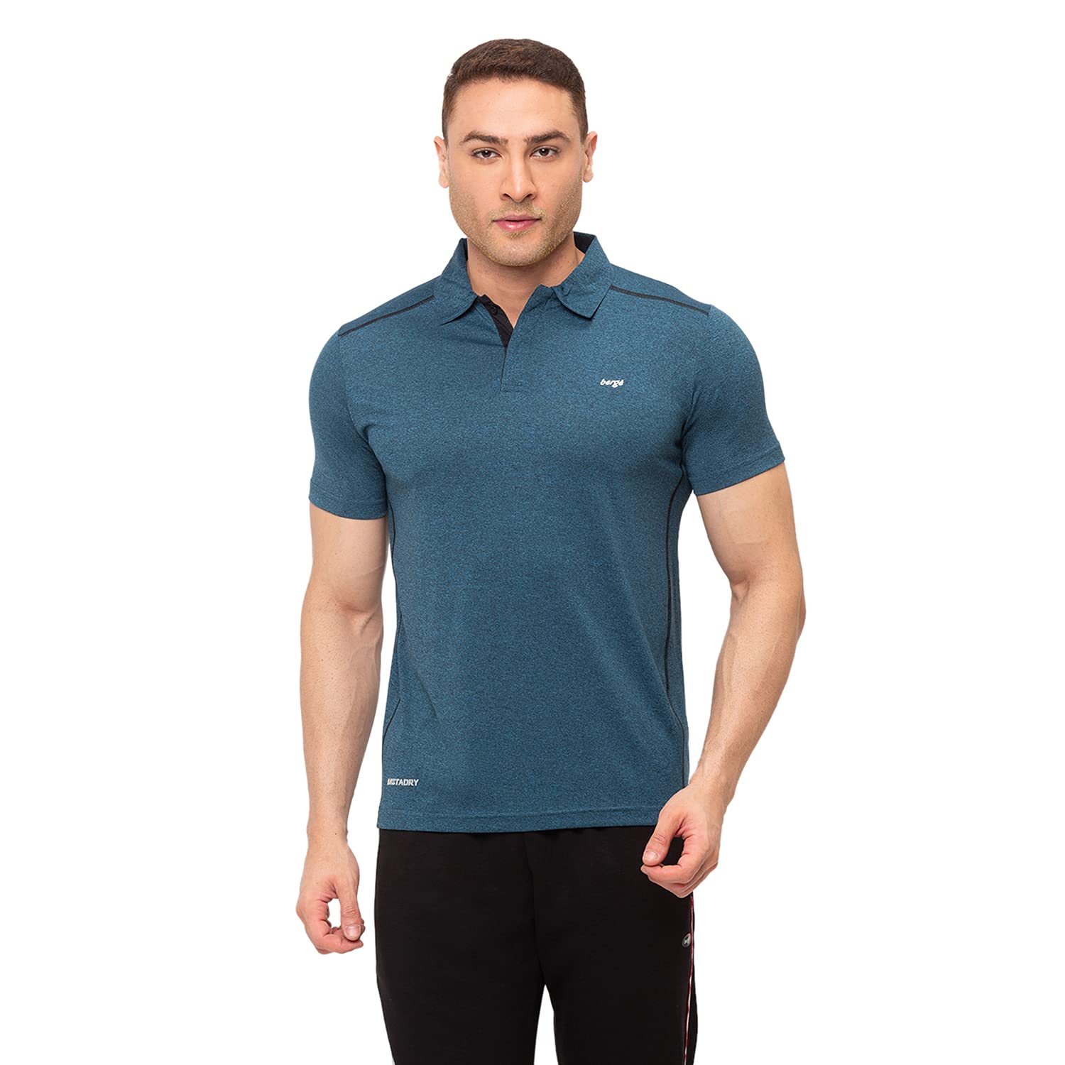 Mens Polyester Dry Fit Collar Polo Tshirts for Men, Quick Drying & Breathable Fabric, Gym Wear Tees & Workout Tops|Collar Tshirt for Men|Slim Fit Half Sleeve Tshirt|Polo Neck Tshirts-image-27